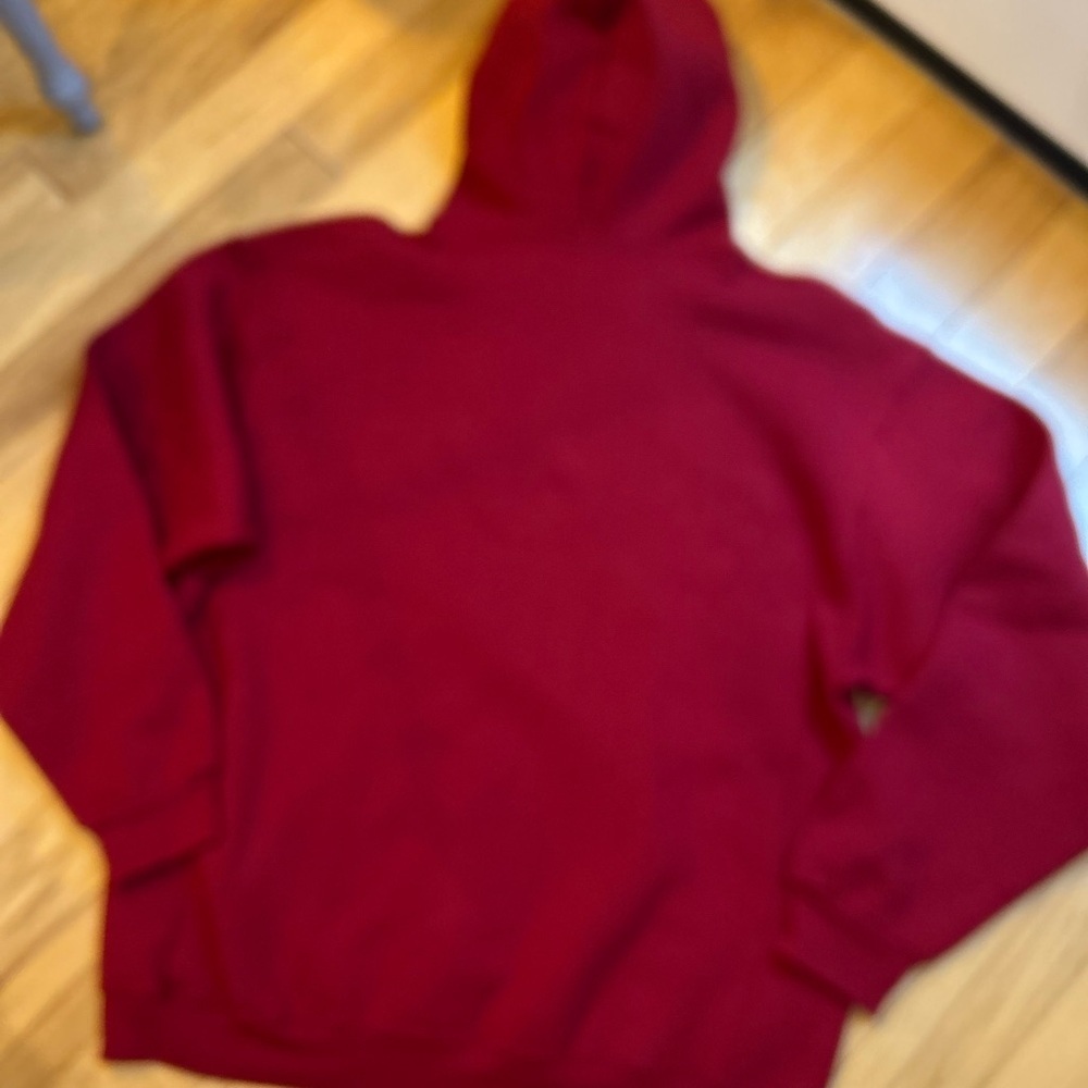 Russell Athletic Red BAMA Hoodie Sweatshirt - Picture 8 of 8